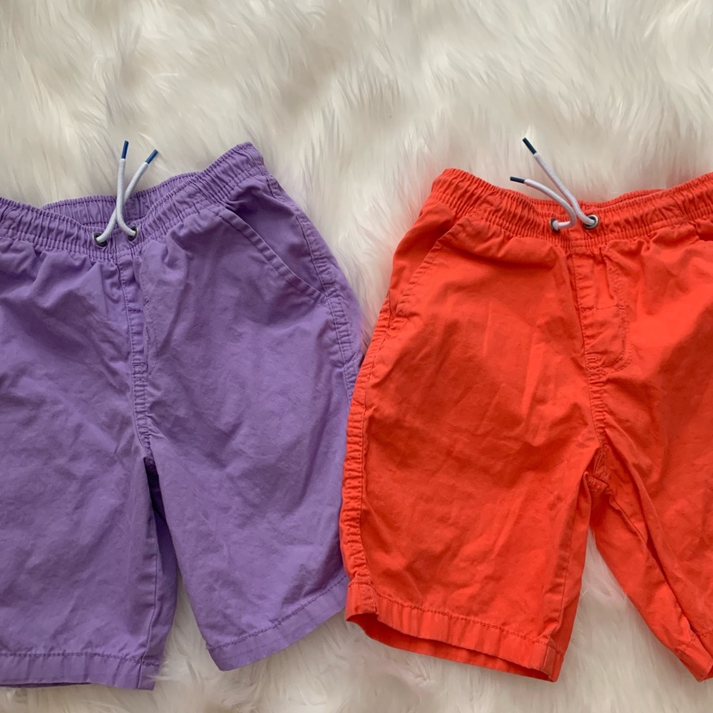 Two Boys size small(6/7) Cat and Jack shorts